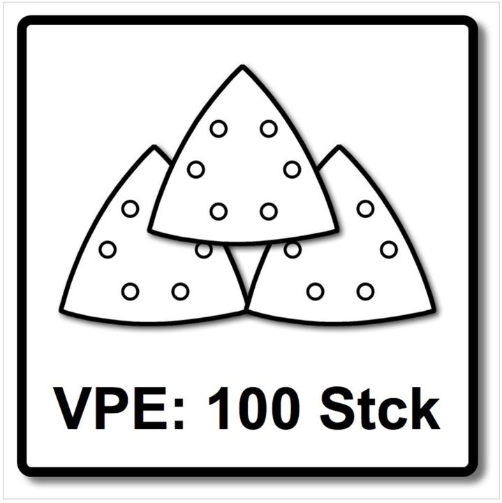 Actual product image Festool Triangle sanding sheet garnet (P180)