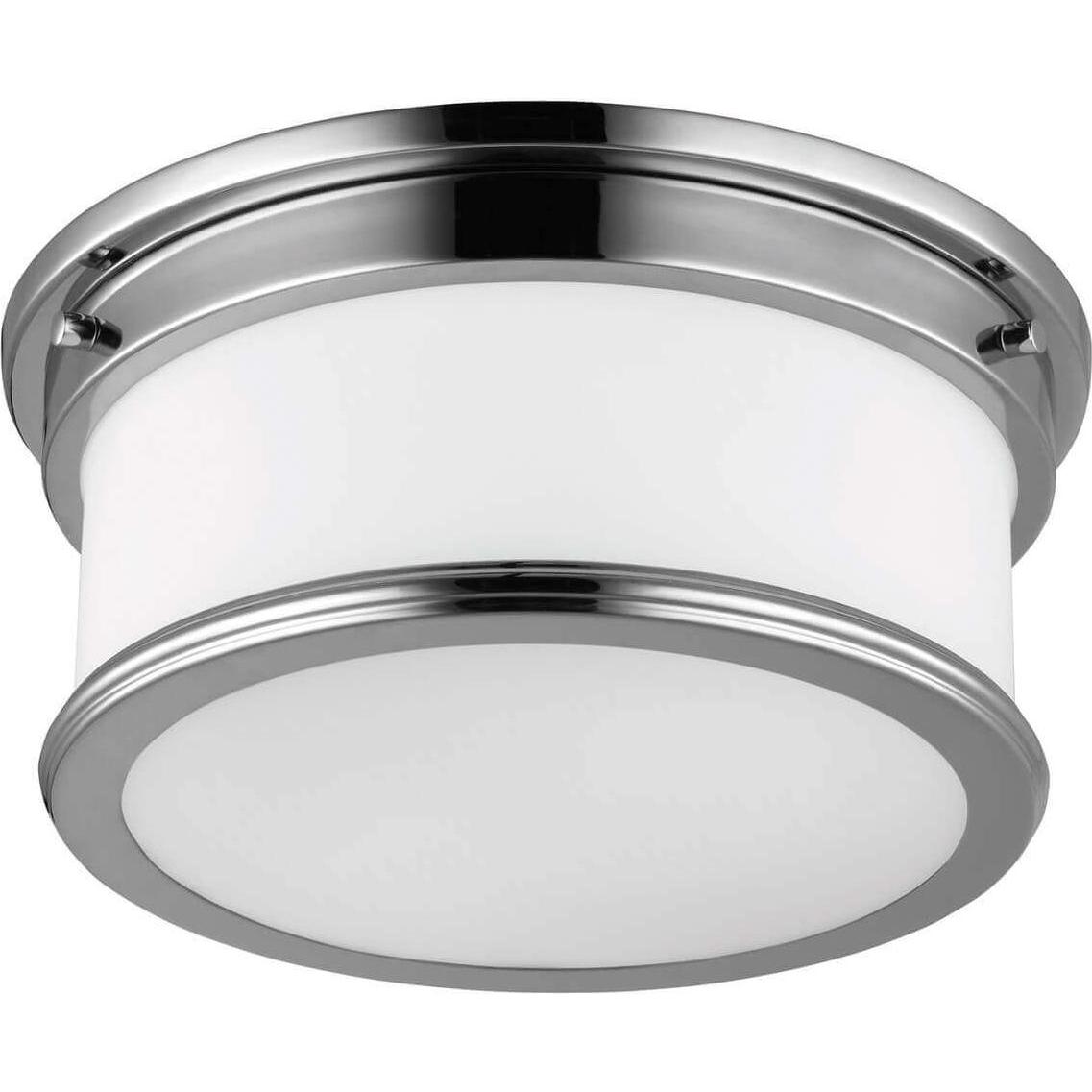 Thumbnail - Elstead Lighting, Wandleuchte + Deckenleuchte, Payne Deckenleuchte E27 2-fach Poliertes Chrom IP44 (E27)
