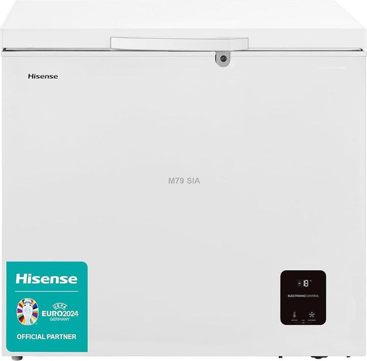 Actual product image Hisense FC247D4AWLE Horizontal Freezer Net Capacity 191 (Stand-alone, 197 l)