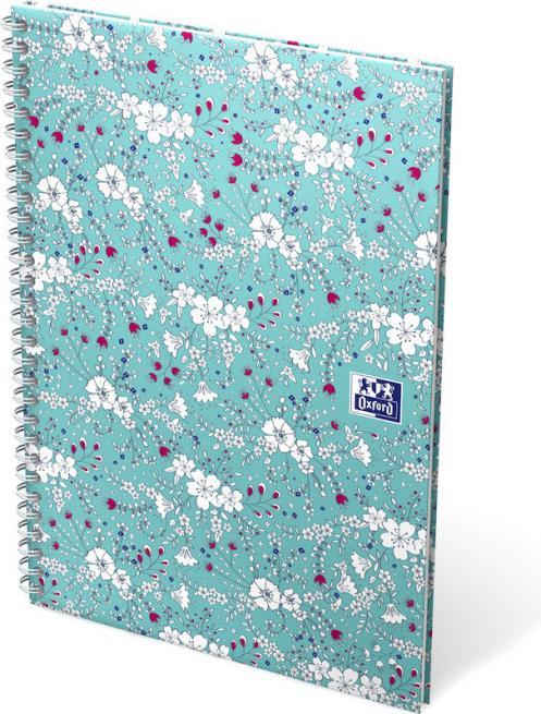 Produktbild Oxford FORME FLORAL - Spiralbuch (B5, Liniert, Harter Einband)