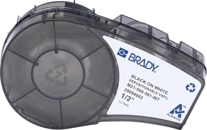 Brady M21 series Repositionable (1.27 cm)