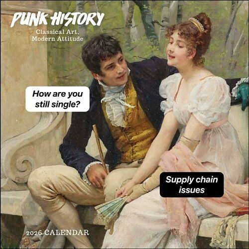 Produktbild Punk History 2026 Wall Calendar