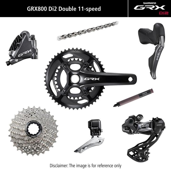 Actual product image Shimano GRX 810 DI2 11