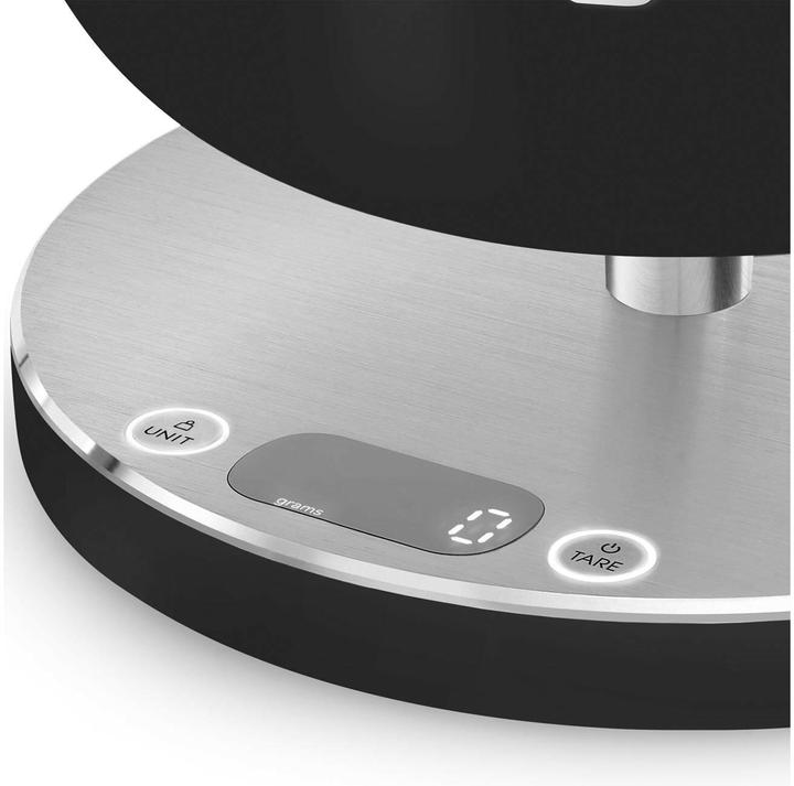 Productafbeelding Smeg KSC01BLMWW Keukenweegschaal Noir Mat