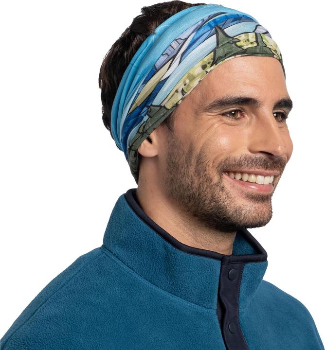 Actual product image Buff Coolnet UV-Bandana Nationalparks Gletscher