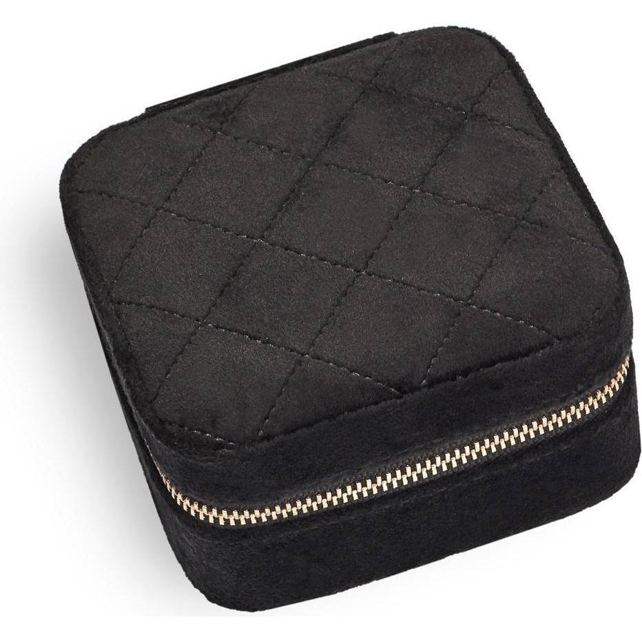 Cimi, Necessaire, Gillian Jones - Jewelry box - Black velour, Schwarz