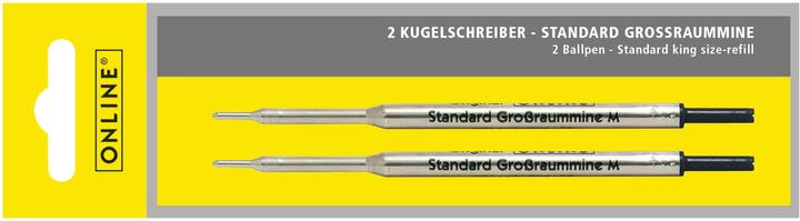 Actual product image Online Ballpoint refills standard (2 Piece, Black)