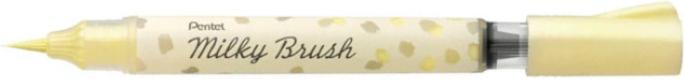 Produktbild Pentel Pinselstift Milky Brush Gelb (1x)