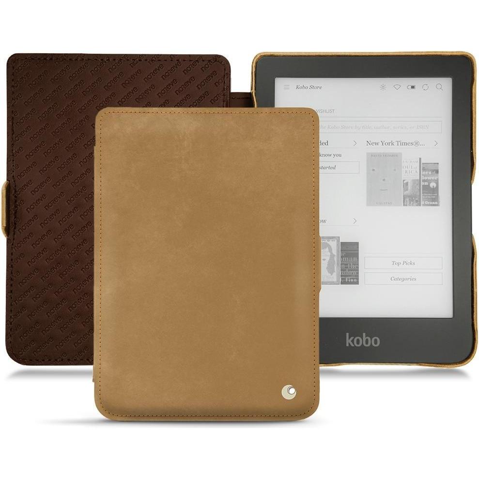 Thumbnail - Noreve Lederschutzhülle horizontal (Clara HD), eReader Zubehör, Braun