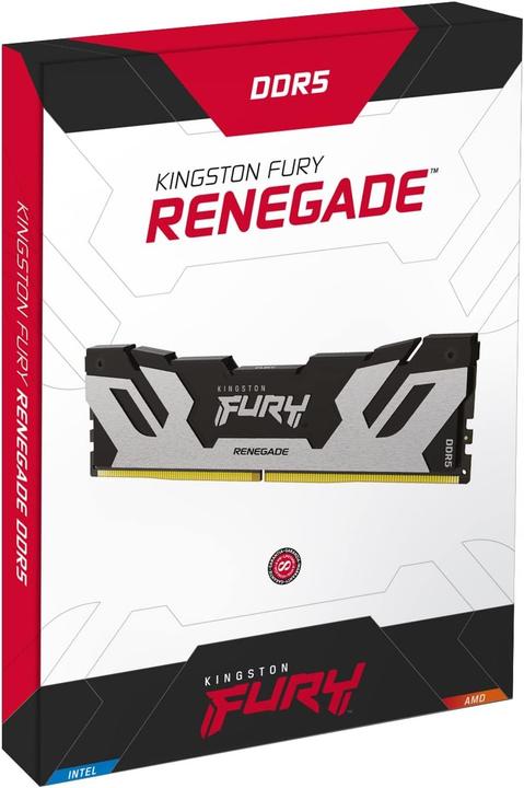 Produktbild Kingston Technology FURY 24GB 8400MT/s DDR5 CL40 CUDIMM Renegade Silver XMP, 24 GB, 1 x 24 GB, DDR5 (1 x 24GB, 4200 MHz, DDR5-RAM, DIMM)