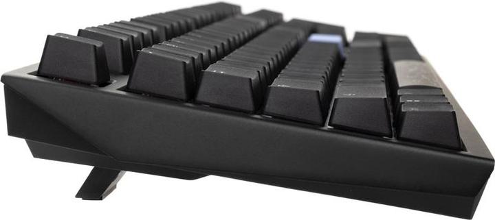 Actual product image Ducky Shine 7 PBT Gaming Keyboard, MX-Speed-Silver, RGB LED - blackout (US) (US, Cable)