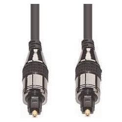 E+P LLK 20/3 3m TOSLINK TOSLINK Schwarz Glasfaserkabel (3 m, Optisch), Audio Kabel