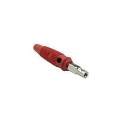 SKS Hirschmann Color: Black ZWART BANAANSTEK 4MM MA HM, Elektronikkabel + Stecker, Schwarz