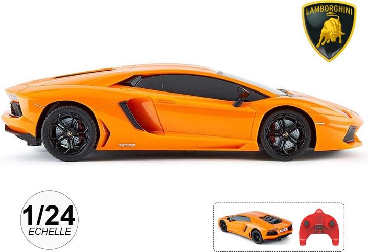 Actual product image VR Shinecon Remote-controlled car 1/24 2.4GHz - Lamborghini Aventador LP700-4 Orange