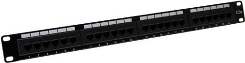 Produktbild ACT Patchpanel 24-ports unshielded CAT6 PATCHPANEL 24P UTP C6