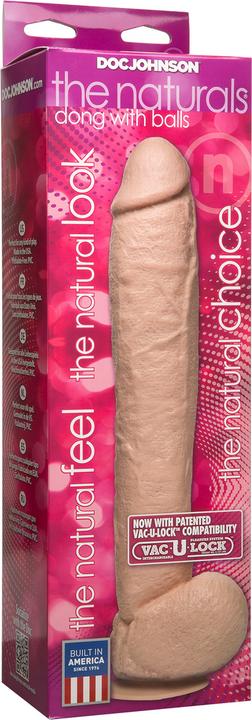 Produktbild Doc Johnson The Naturals - Dong With Balls
