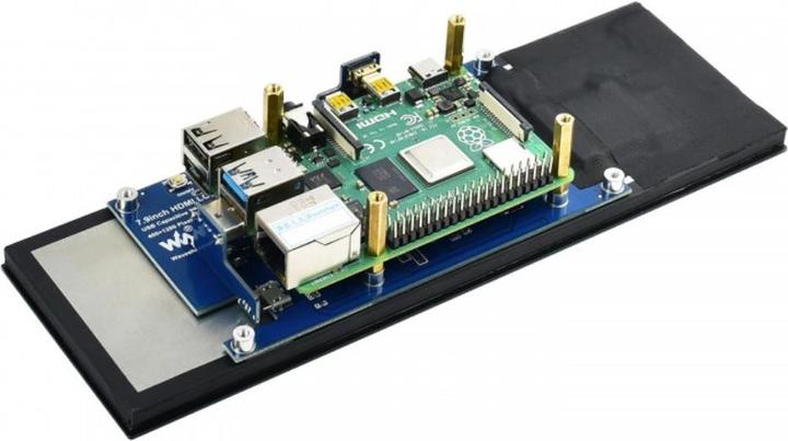 Actual product image WaveShare 7.9inch HDMI Capacitive Touch Display 400x1280