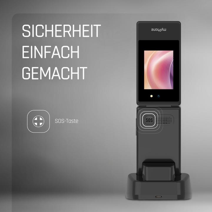 Actual product image Myphone Cell phone Tango2 (Black) Dual SIM 3.5" IPS 128MB/48MB/4G (3.50")