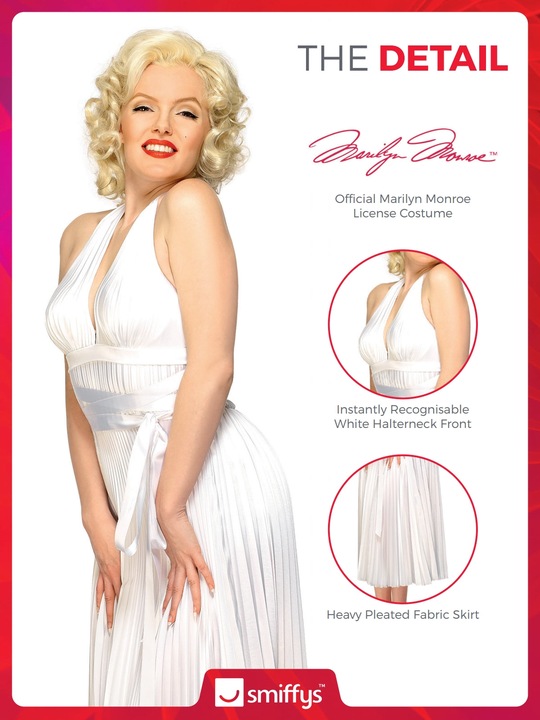 Produktbild Smiffys Marilyn Monroe Kleid Grösse (One Size)