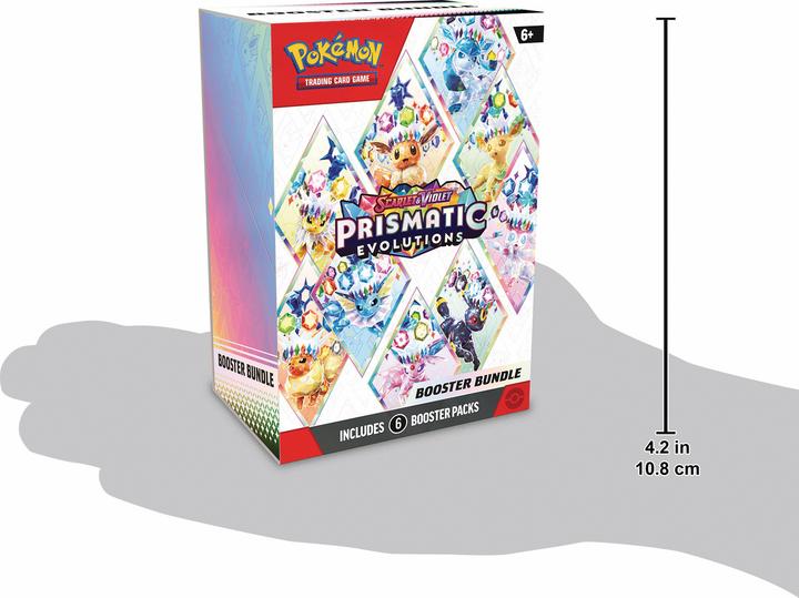 Actual product image Pokémon Prismatic Evolutions (English, Bundle)