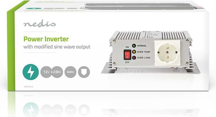 Produktbild Nedis Power Inverter änderte Sinus-Wellen Eingangsspannung: 12 V DC Geräteausgangsanschluss: 1 230
