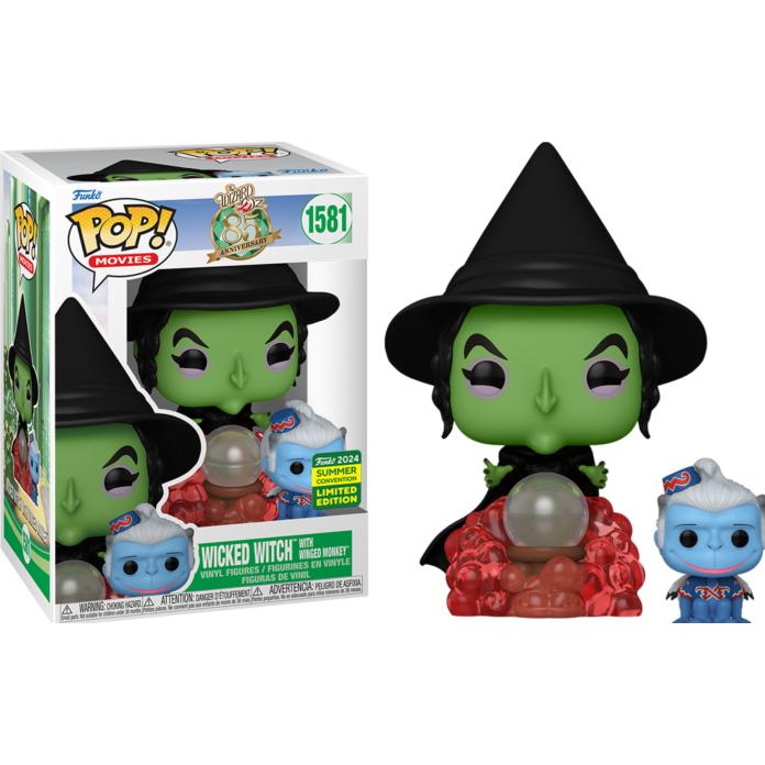 Thumbnail - Funko POP! The Wizard of Oz Wicked Witch with Winged Monkey Exclusive 2024