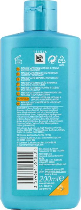 Actual product image Piz Buin After Sun (200 ml, After Sun Lotion)
