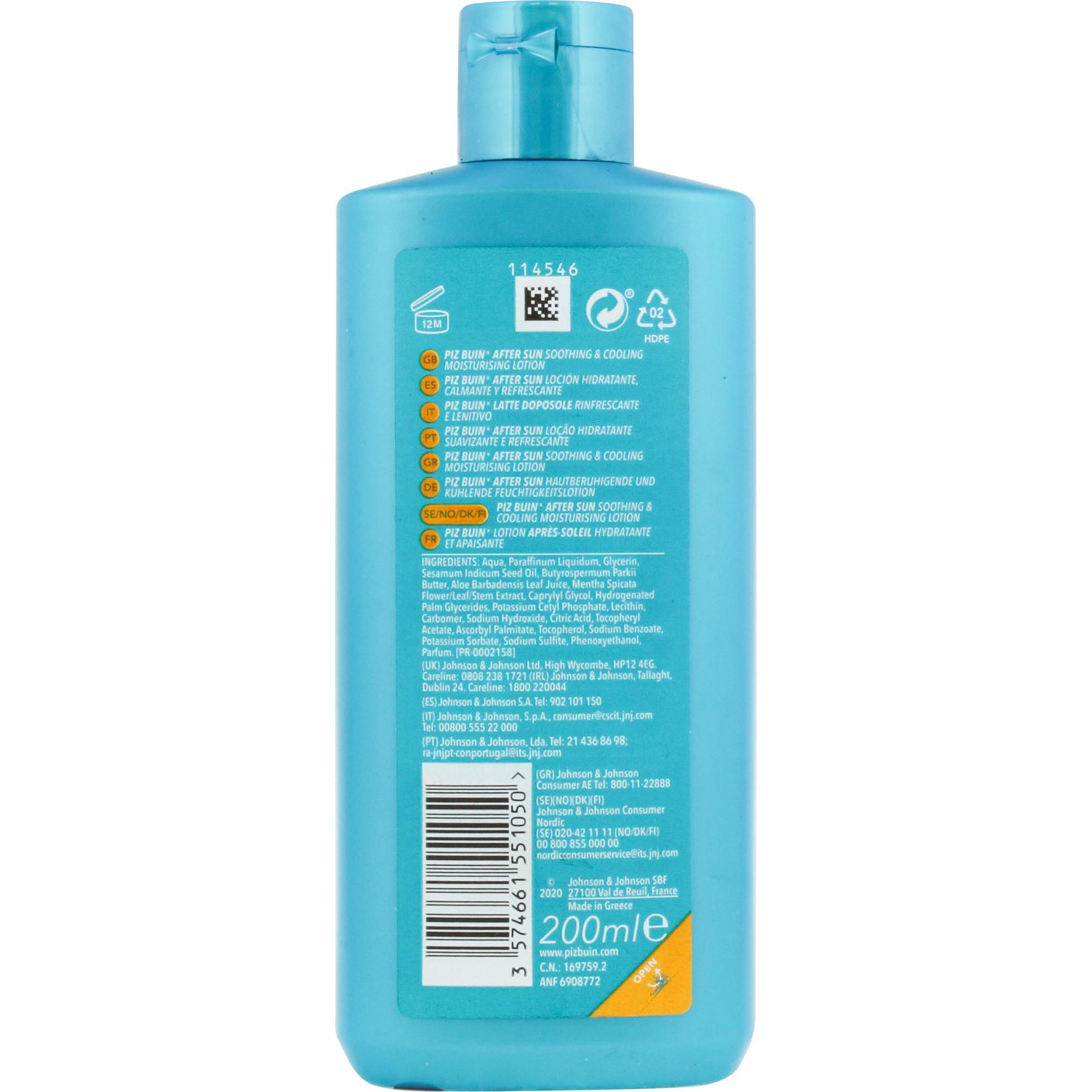Piz Buin After Sun (200 ml, After Sun Lotion) (3574661551050)