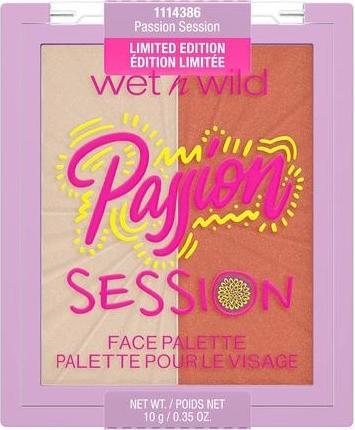 Wet n Wild Wet 'n' Wild Face Palette Wild Crush Passion Collection Highlighter and Blusher Duo Infused with Pas