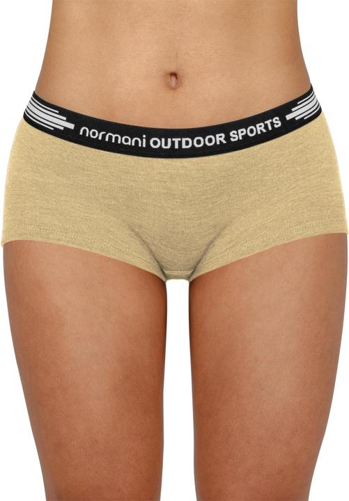Actual product image Normani 2-pack ladies' merino boxer shorts "Morwell" - 9587 (S, Single pack)