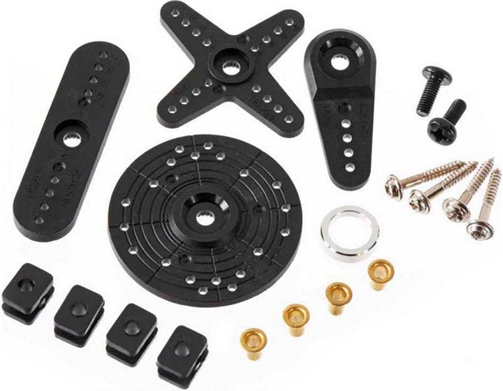 Produktbild Hitec servohebel set heli & car 25 zähne