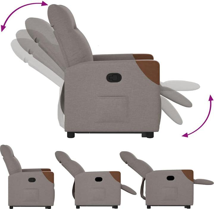 Actual product image vidaXL Relaxsessel mit Aufstehhilfe