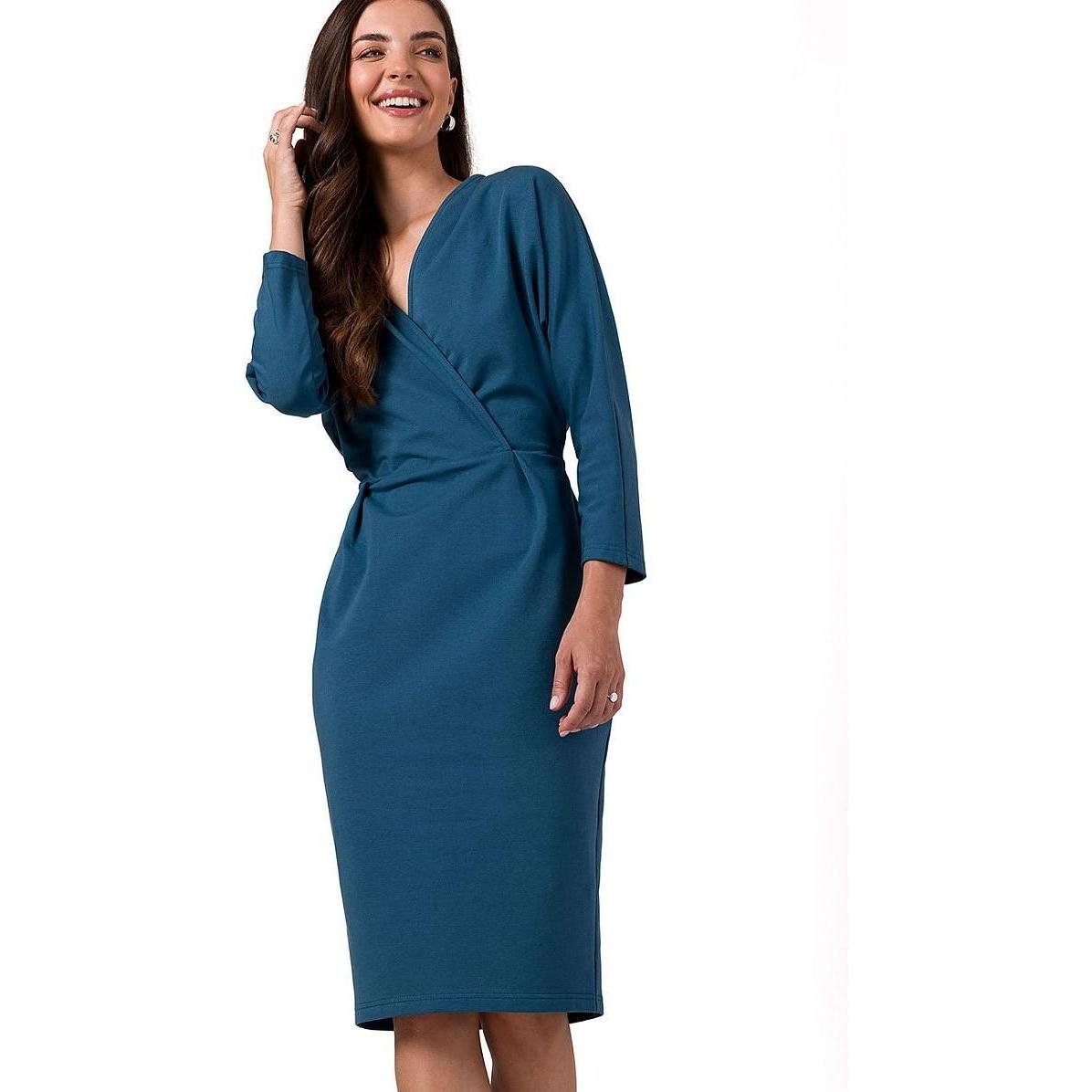 Be Wear, Kleider, Alltagskleid, Blau, (M)