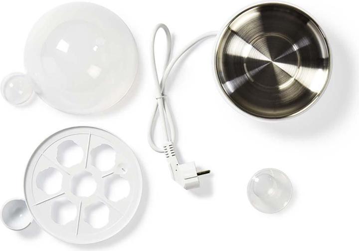 Actual product image Nedis Egg boiler - removable egg tray - with egg cup and measuring cup for exact water quantity