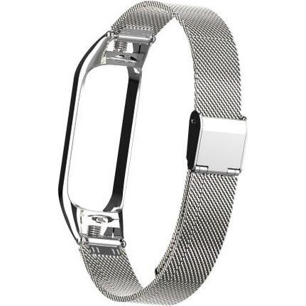 Thumbnail - Deveroux XMBD34OMESL (Stainless Steel, 4, Mi Band 3), Uhrenarmband, Silber