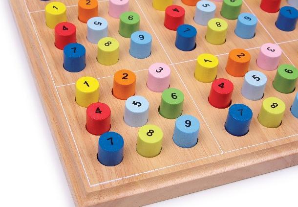Actual product image small foot Sudoku (German)