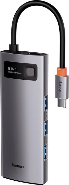 Produktbild Baseus Metal Gelam Series (USB-C, 5 Ports)