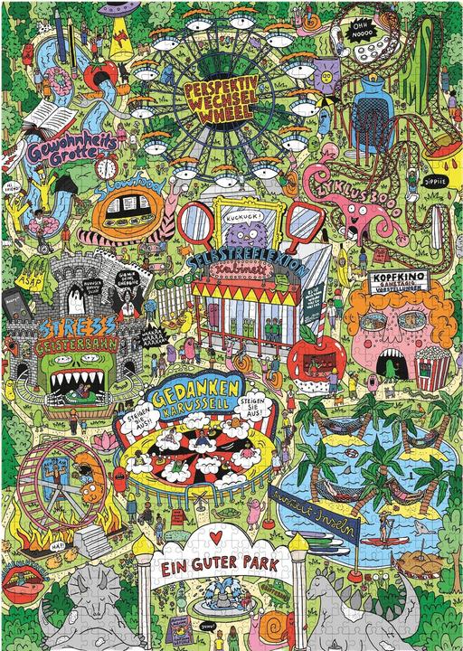 Immagine prodotto Familiar Faces Puzzle con playlist Spotify Un buon parco (1000 pezzi)