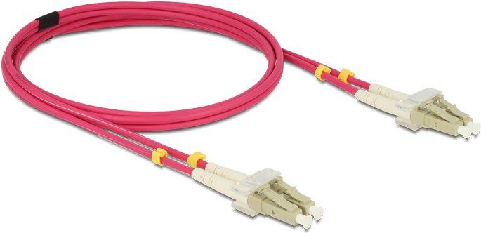 Produktbild Goobay LWL Kabel, Multimode (OM4) Violett, 2 m (2 m)