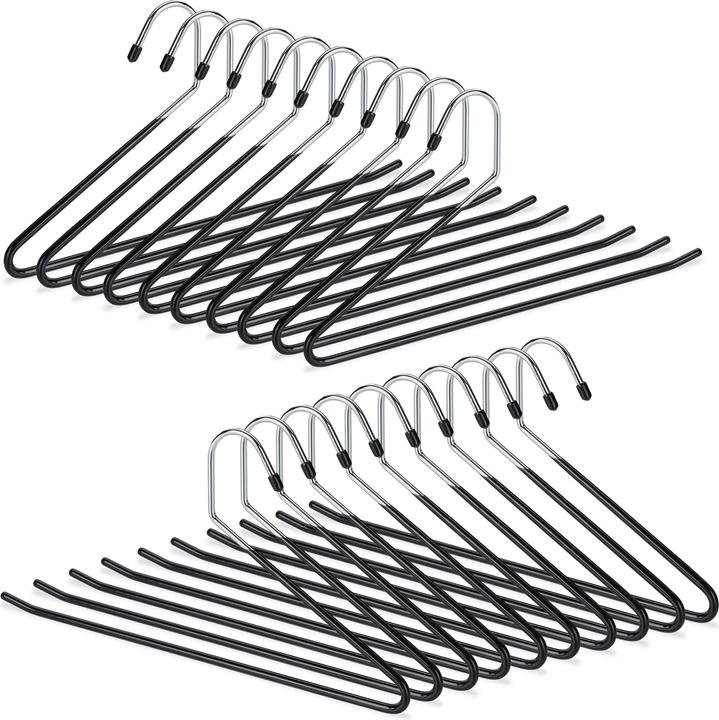 Relaxdays Non-Slip Trouser Hanger (20 x)