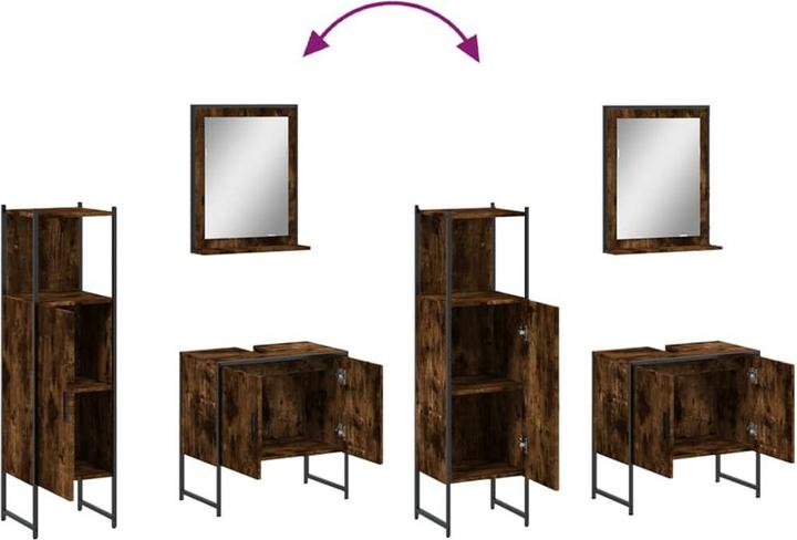 Produktbild vidaXL Badmöbel Set (50 x 12 x 60 cm)