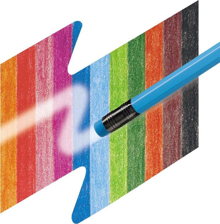Produktbild Faber-Castell Farbstifte radierbar (Mehrfarbig, 24 x)