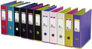 Produktbild Elba Ordner myColour, Rückenbreite: 80 mm, hellgrün-pink DIN A4, Einband aussen (A4, 80 mm, 1 Stück)