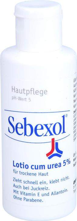 Image du produit Sebexol Lotio cum urea 5% Soin pour peaux sèches, 50 ml Lotion (Lotion pour le corps, 50 ml)