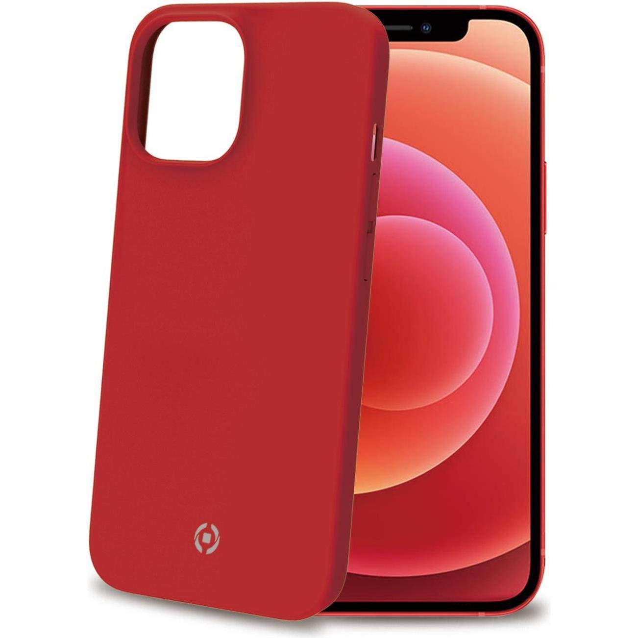 Celly Rosso Sentire (Apple Iphone 13), Cover Smartphone,