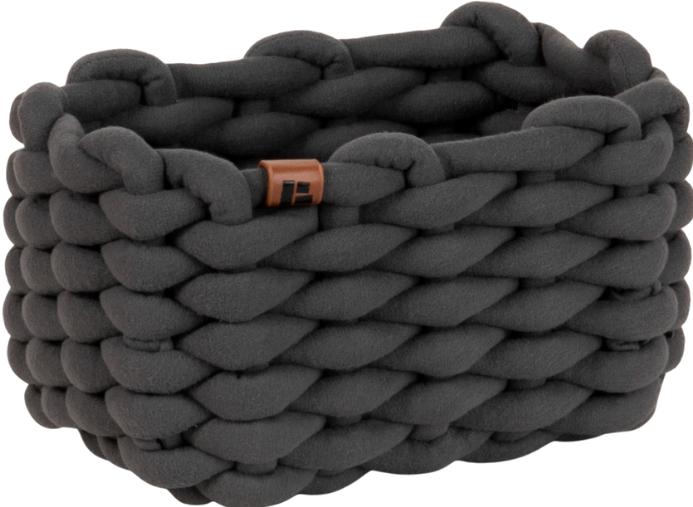 Produktbild Bigso BASKET Aufbewahrungskorb Grau S (20 cm)