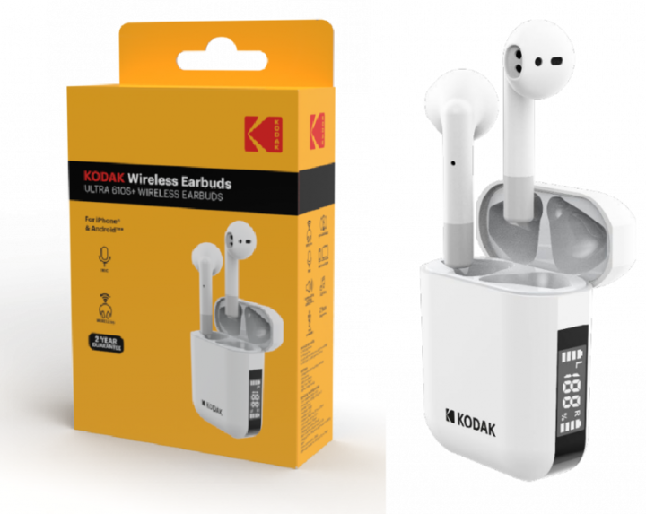 Actual product image Kodak ultra 610s+ (No noise cancelling, 3.50 h, Wireless)