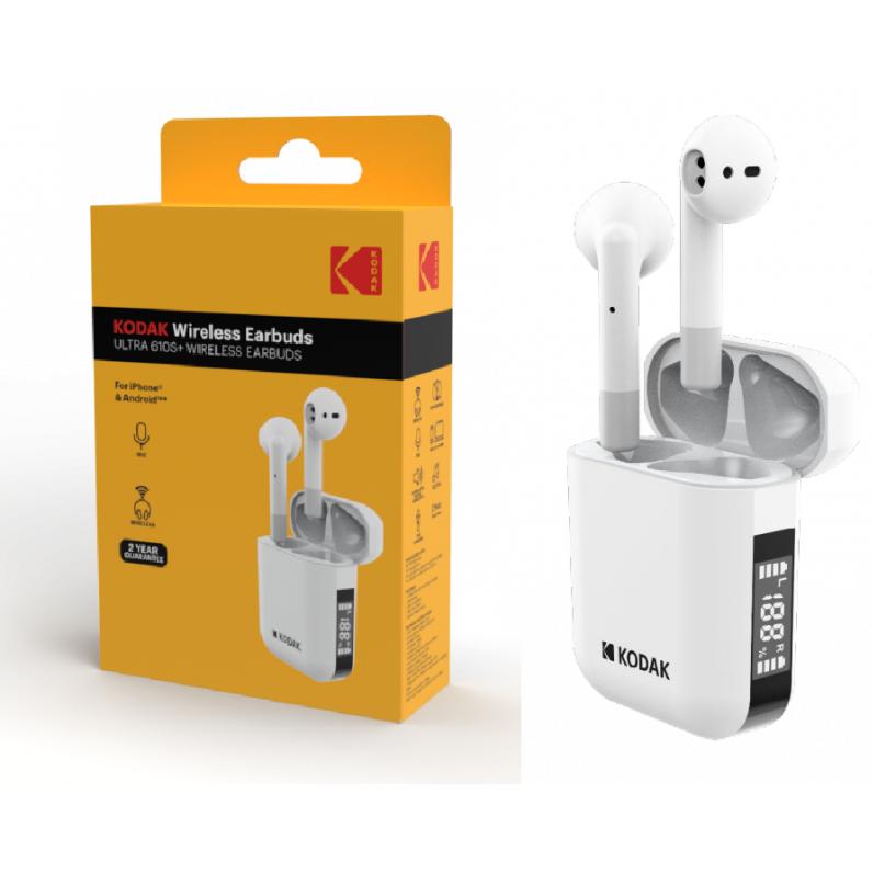 Thumbnail - Kodak ultra 610s+ (keine Geräuschunterdrückung, 3.50 h, Kabellos), Kopfhörer, Weiss