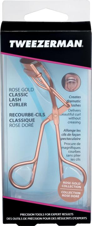 Immagine prodotto Tweezerman Arricciatore per ciglia in metallo oro rosa (Classic Lash Curl er)