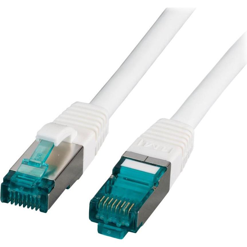 EFB Elektronik RJ45 Patchkabel S/FTP, Cat.6A, LSZH, 50m, violett Das geschirmte Cat.6A RJ45 Patchkabel gewährleiste (S/F...